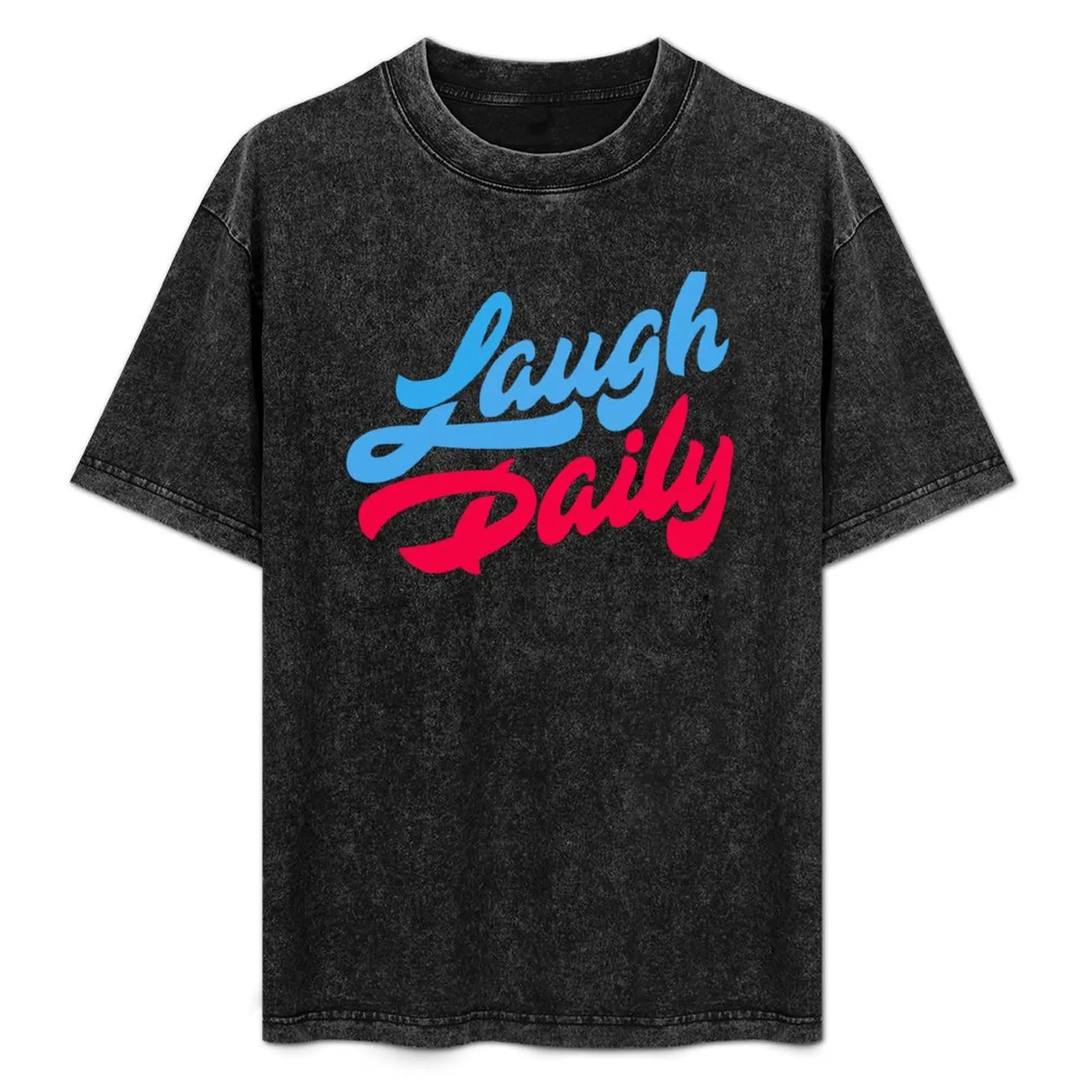 Футболка Morejstu Merch More Jstu Laugh Daily хлопковая мужская