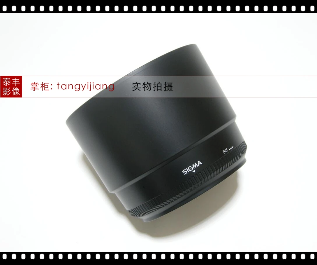 

NEW Original For Sigma 120-400 APO 4.5-5.6 DG OS HSM Lens Hood LH830-01 77MM Front Cover Ring 120-400 F4.5-5.6 F/4.5-5.6