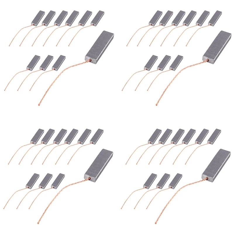 

40Pcs Carbon Brushes Motor Carbon Brushes For Siemens Drum Type Washing Machine Parts 5X13.5X40mm