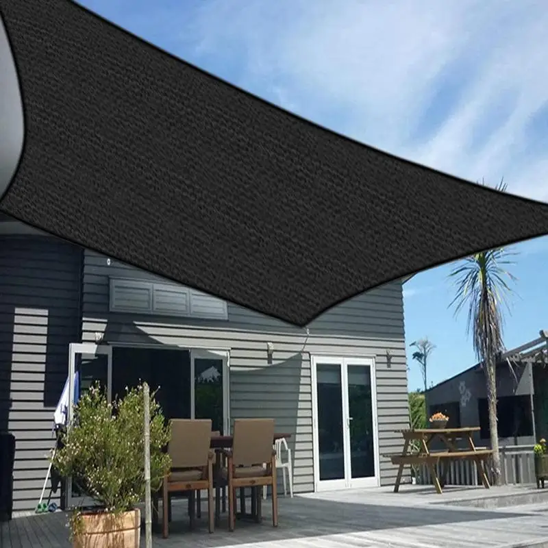 Outdoor Awnings Waterproof Black Net Anti-uv Plant Cover Mesh Garden Netting Car Canvas Home Accesories