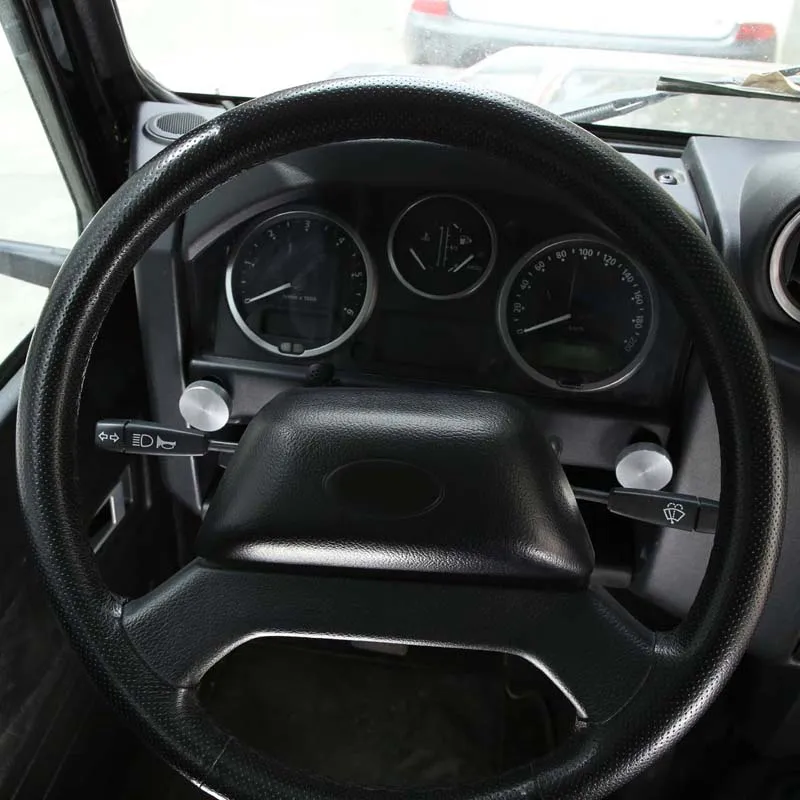 

For Land Rover Defender 90 110 2004-2019 Key Start Dashboard Fuse Cover Screw Knob Trim Aluminum Alloy Silver Car Accessories