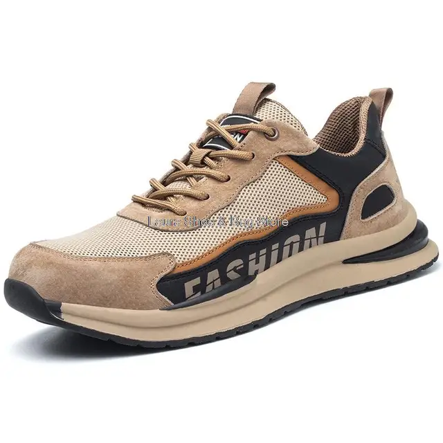 Sneaker Puncture Proof Work Shoes Male 