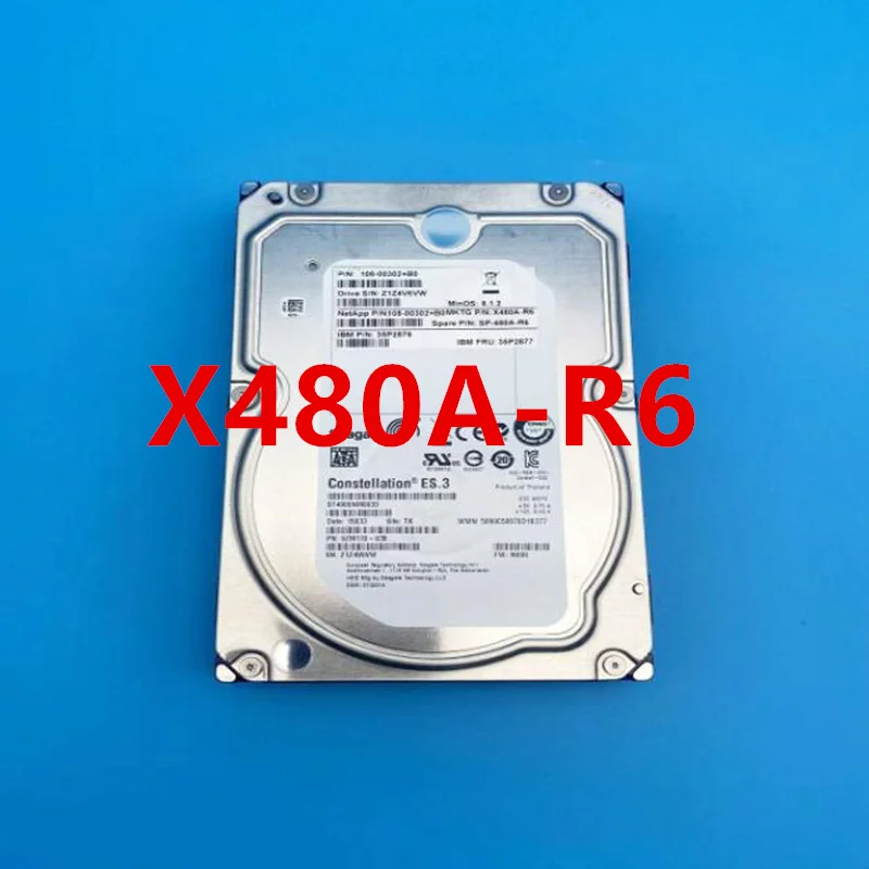 

Original Almost New Hard Disk For NETAPP DS4486 4TB SATA 3.5" 7200RPM 128MB Server HDD X480A-R6 SP-X480A-R6 35P2877 108-00302