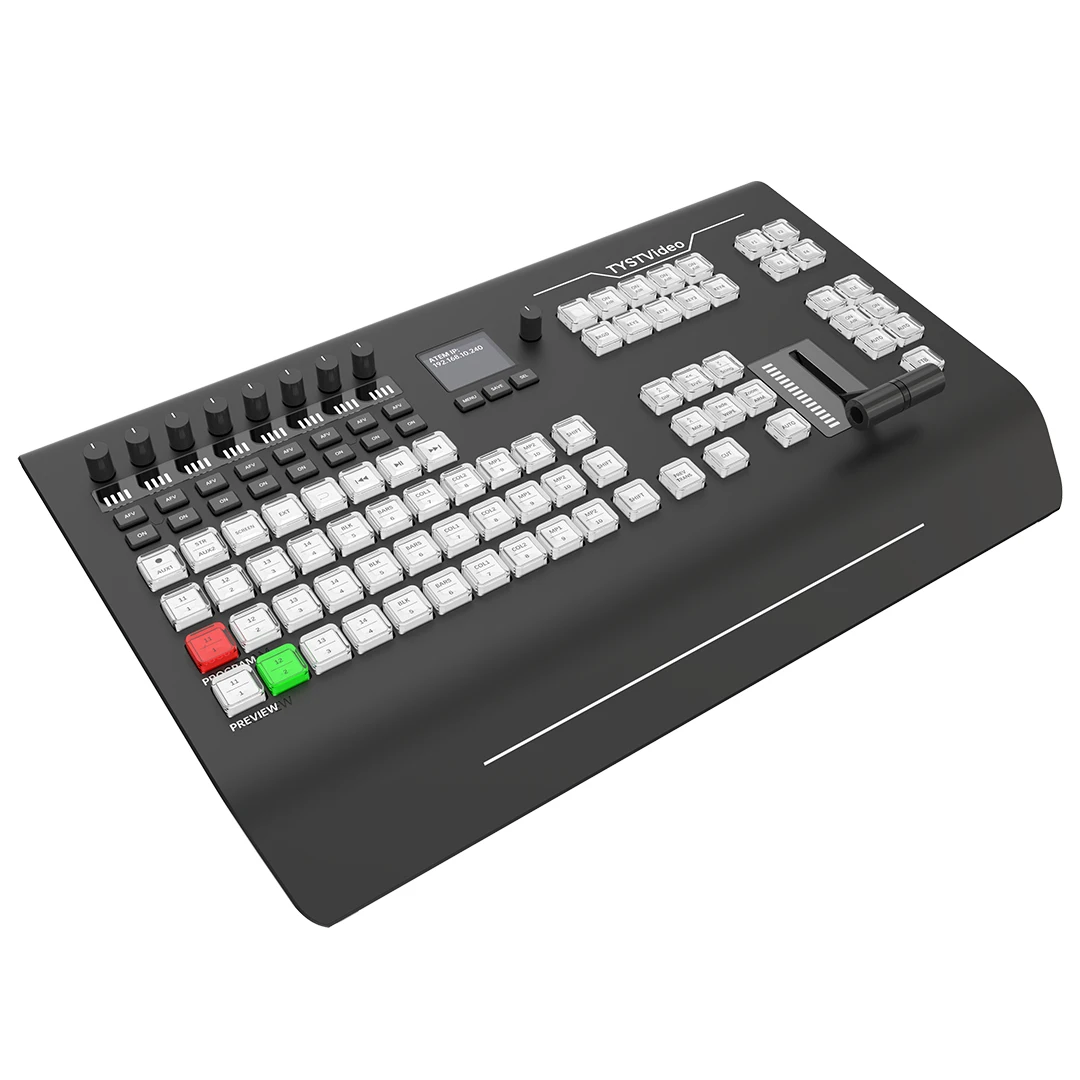 TYSTVideo tyst TS-CS17: Коммутатор, совместимый с vMix и ATEM 1ME, для программ для прямой трансляции vMix и OBS (art.: 3920d92aca56f) - 3920d92aca56f