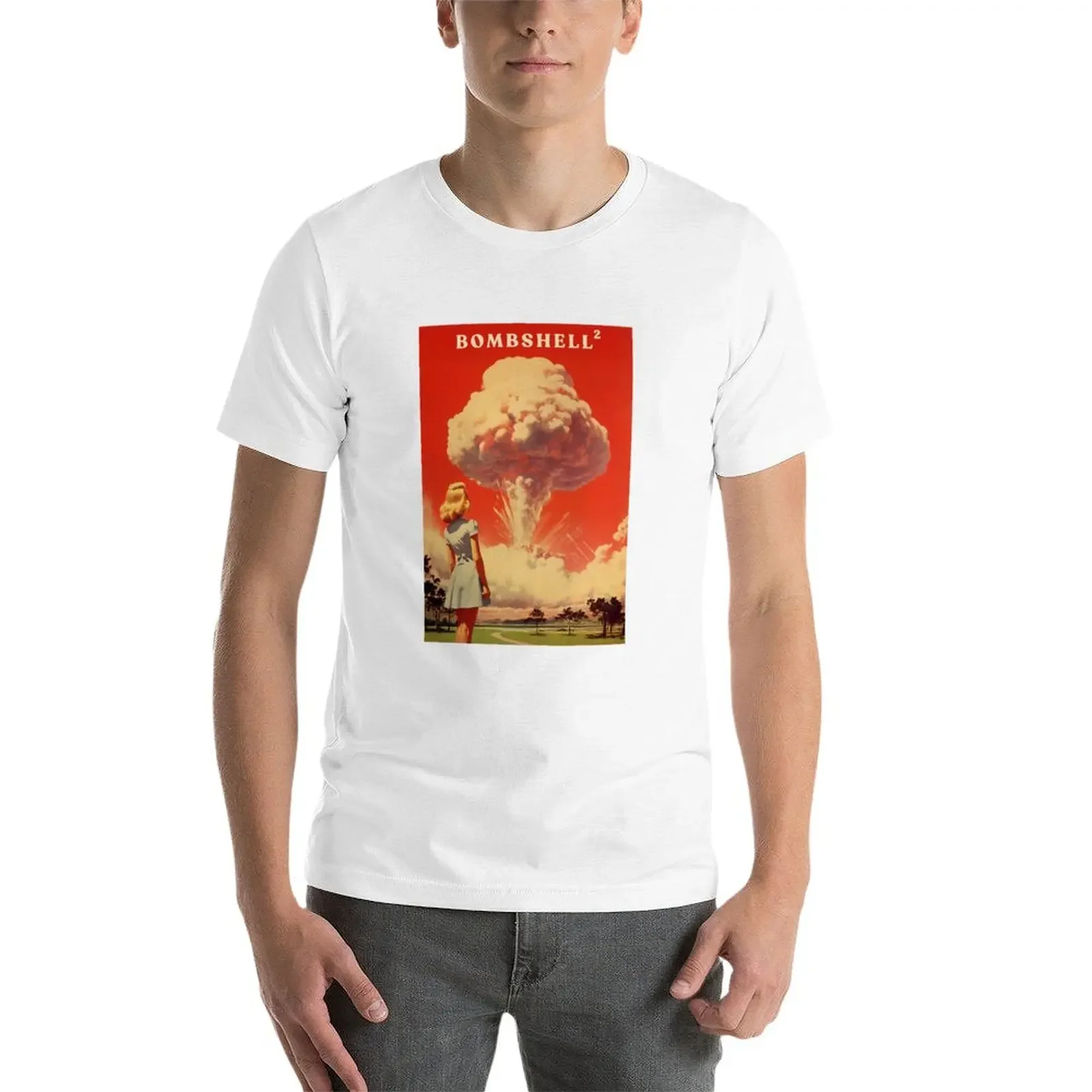 Новые дизайнерские мужские футболки BARBENHEIMER 2023 черные мужская одежда для мужчин