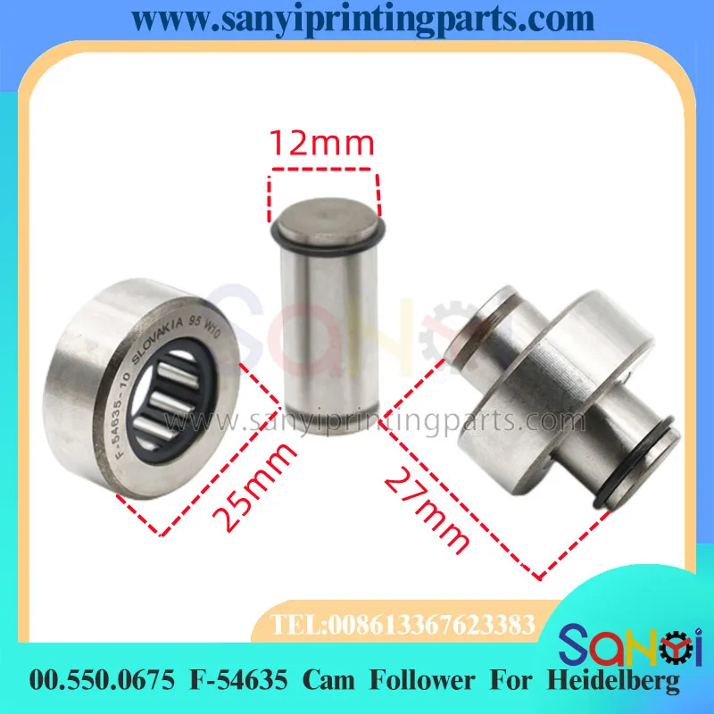 Лучшее качество F-54635 00.550.0675 кулачковый подшипник толкателя для деталей печатной