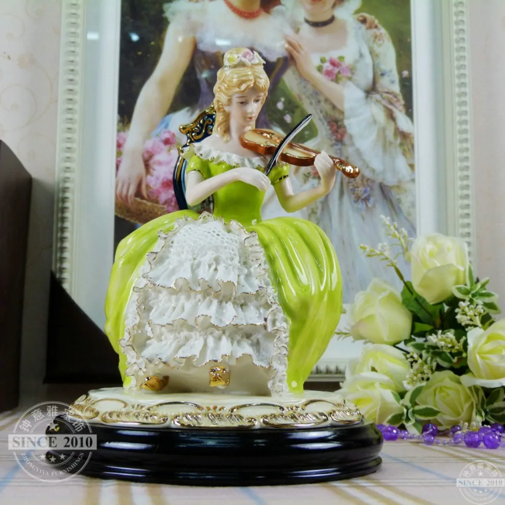 Керамические фигурки в европейском стиле роскошные украшения для гостиной