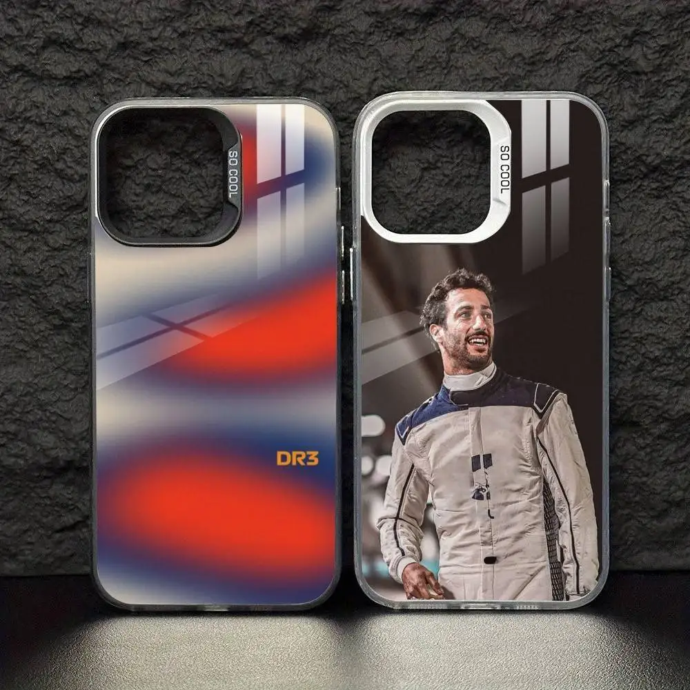 Фото Чехол для телефона D-Daniel Driver R-Ricciardo 3, для iPhone 16,15,14,13,12,17, Pro, MAX, черный матовый противоударный чехол №1