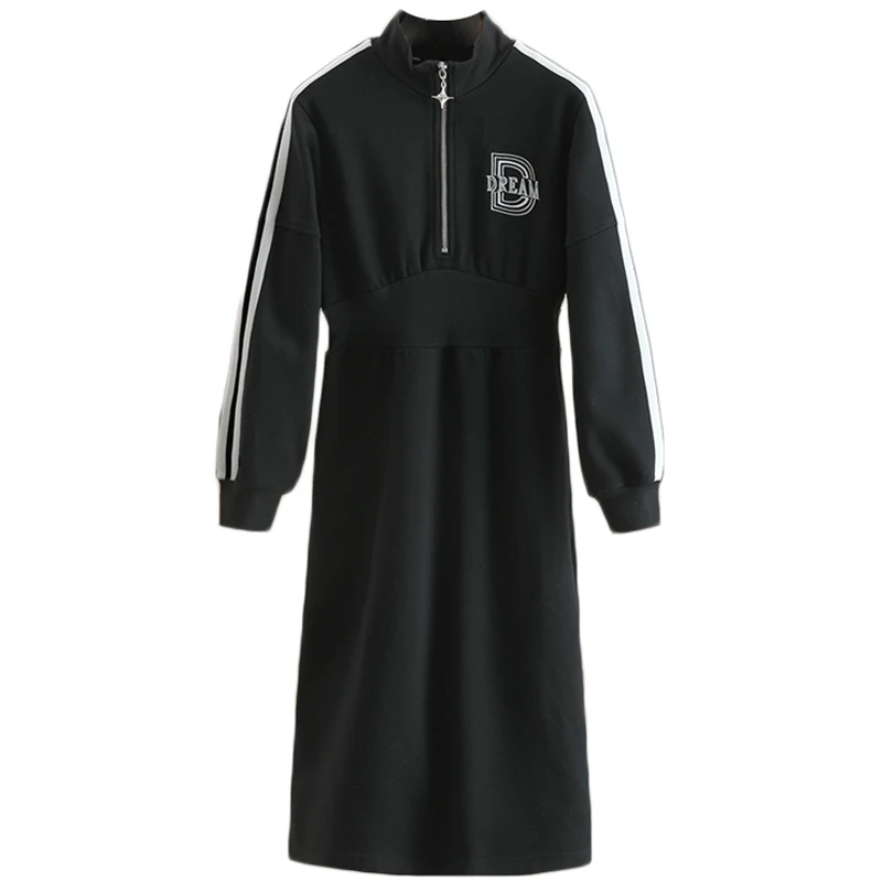 Тяжелая рекомендация [Ka] Утягивающее универсальное модное платье с вышивкой