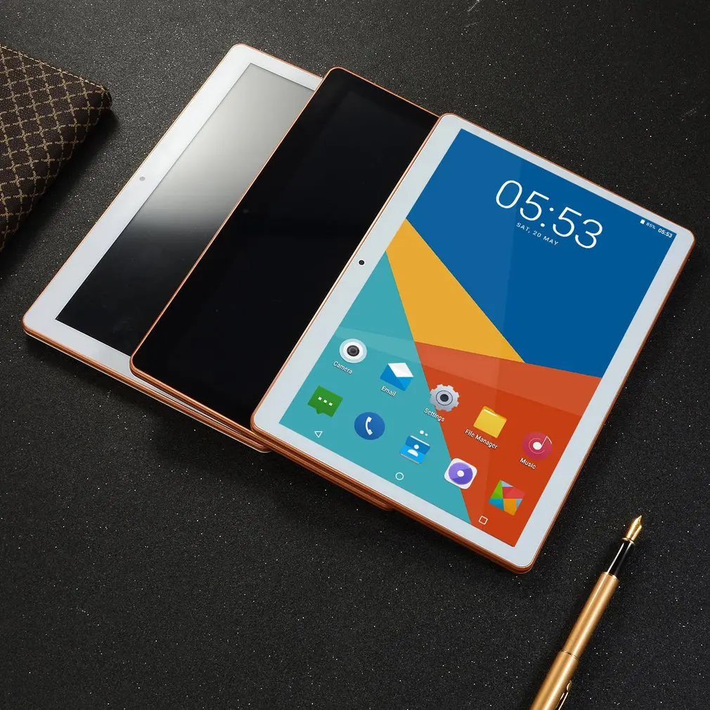 Детский Обучающий планшет экран 10 1 дюйма Восьмиядерный процессор 3G две карты