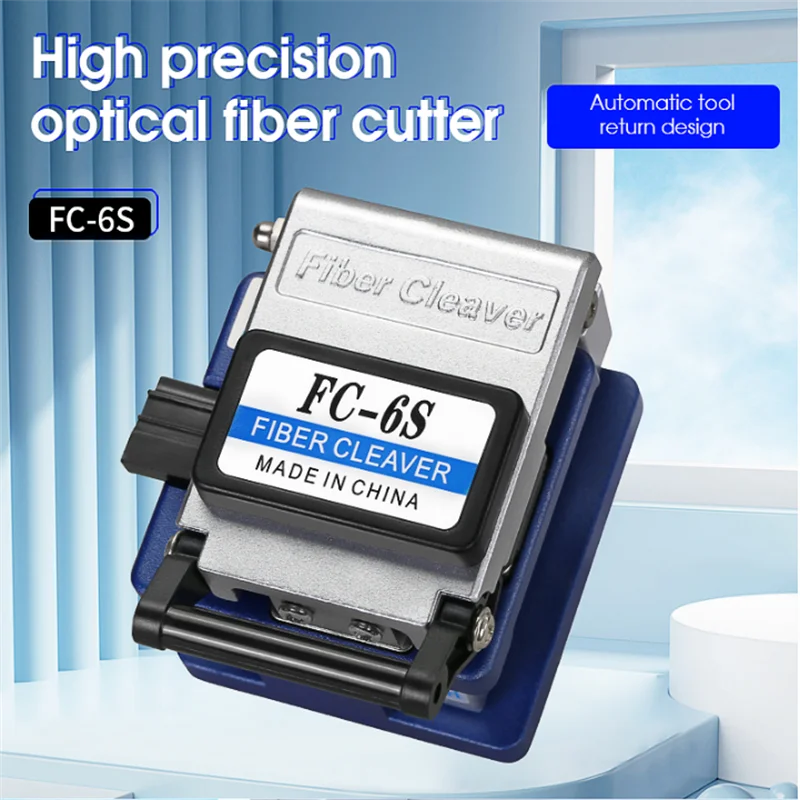 Ftth Too Optical Fiber Cleaver FC-6S High Precision Aluminum Fiber Cleaver Optic Connector Free Shipping SULODAK