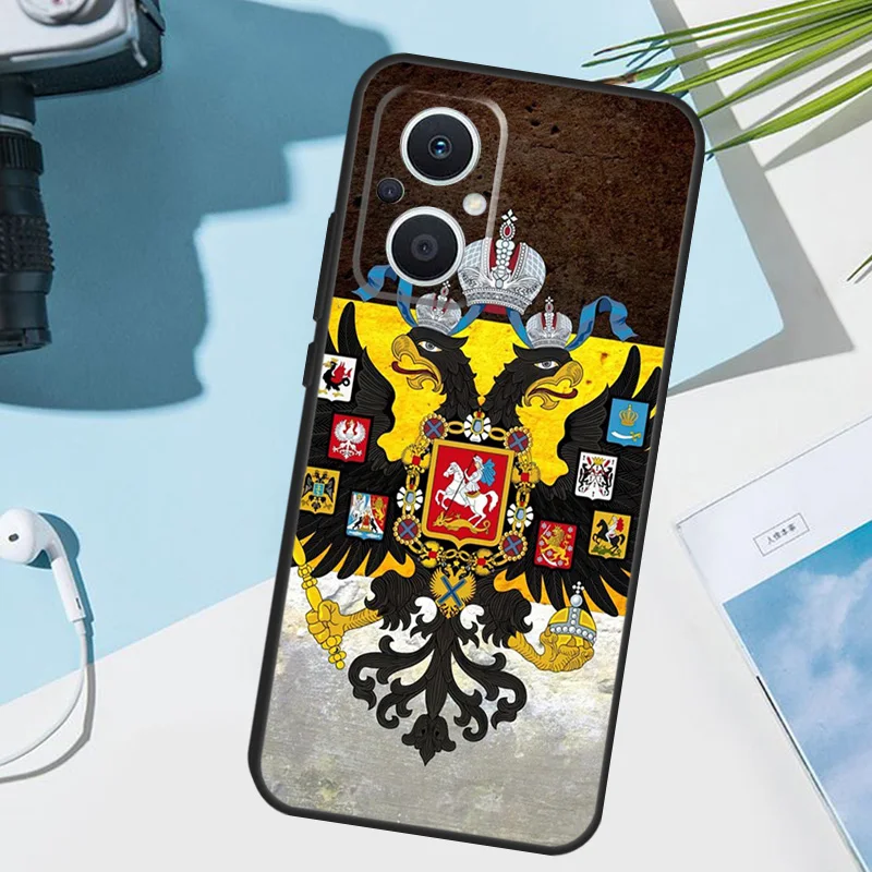 Чехол для телефона с изображением герба оружия России OPPO Reno 5Z 4Z 2Z 8T 3 4 5 6 7 8 Lite Find X5 X2