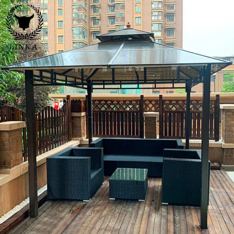 

Outdoor gazebo, courtyard, awning tent, leisure villa, yard terrace, four-legged pavilion