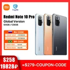 Xiaomi Redmi Note 10 Pro, экран AMOLED глобальная версия дюйма, 6 ГБ64 ГБ, 128 Гб ПЗУ, камера мобильный телефон МП, Snapdragon 732G, 6,67 дюйма, 120 Гц