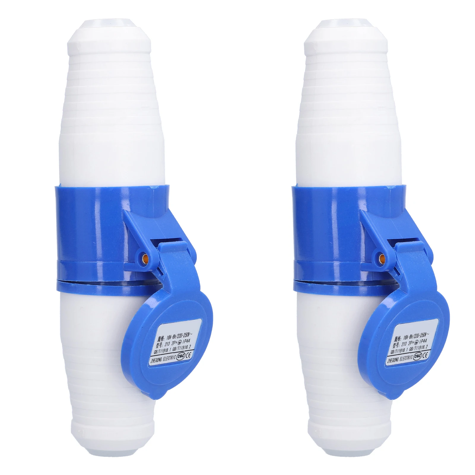 Штепсельная вилка 220250V 16A 2P e IP44 гнезда одиночной фазы кругового разъема Pin 2 Set 3
