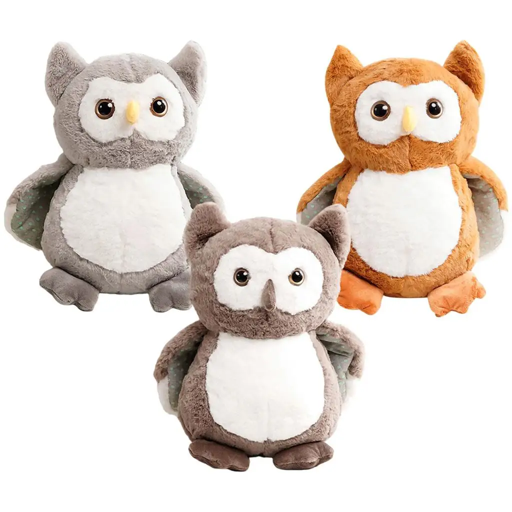 

Owl Plush Toy Comfort Decor Soft Owl Plush Toy for Home Boys Girls