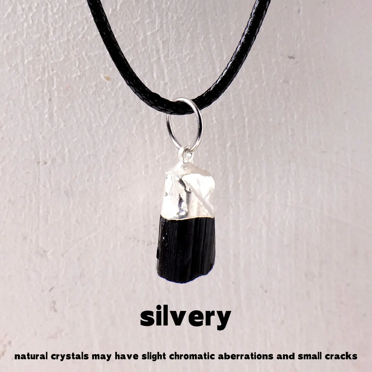 

Кулон черный турмалин Apengshi