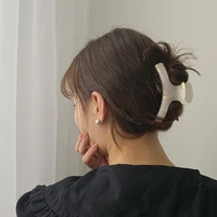 geometric hair claws for women girls hair clips hairpins ladies ponytail clips makeup styling tools headwear hair accessories