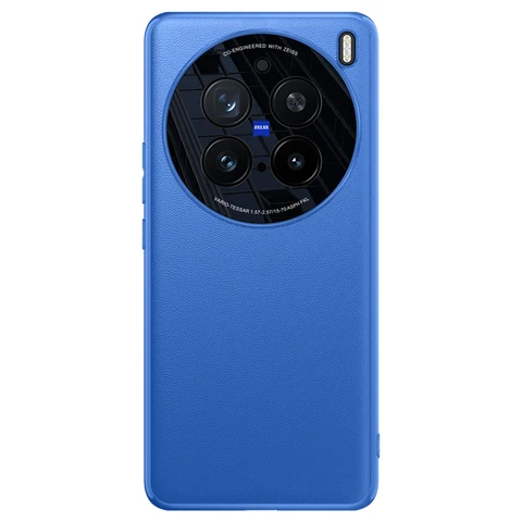 Чехол для VIVO X200 200 Pro, веганский кожаный чехол, приятный для кожи чехол для VIVO X 200 Pro, противоударный бампер, принципиально