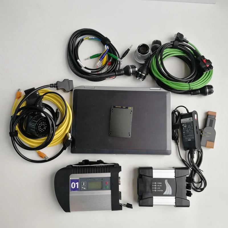 

MB STAR C4 Icom Next for BMW 2in1 full Latest software SD Connect Support Wifi HHT WIN SSD Used laptop E6420 Diagnosis Tool Car