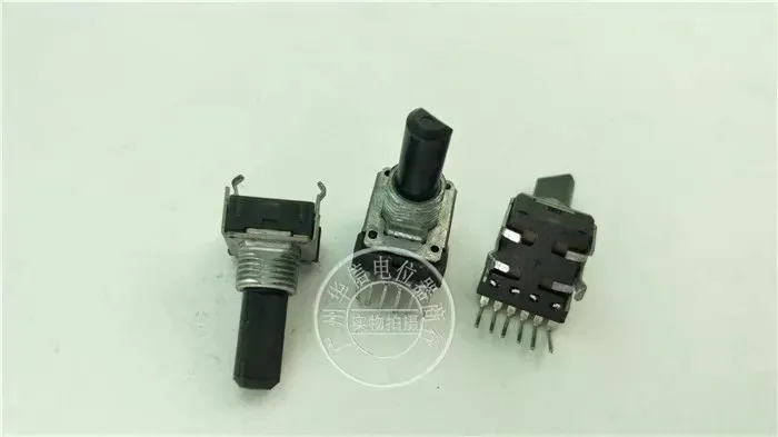 Panasonic Model 142 вертикальный двойной потенциометр A100k со средней точкой хвостовик с