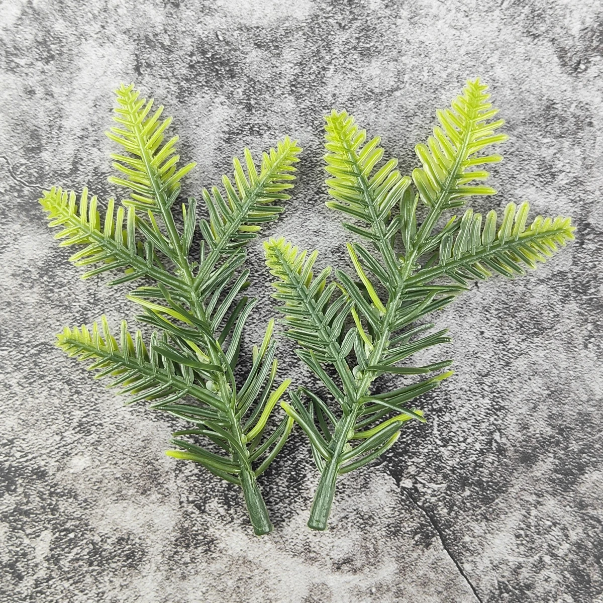 

5Pcs Christmas Pine Needle Artificial Branch Flowers Grass Wall Wedding Home Decoration Table Autumn Bridal Bouquet Fake Plant