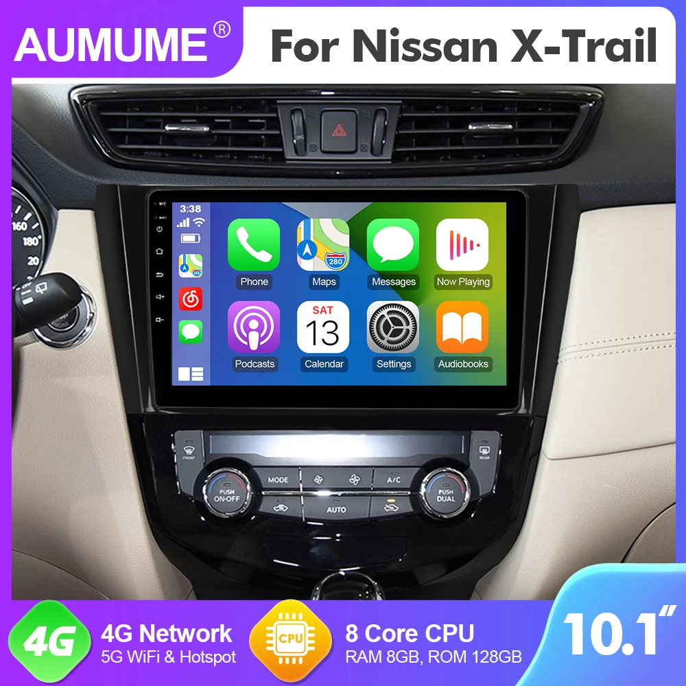 

9 Inch Android 12 Radio For Nissan X-Trail XTrail T32 Qashqai J11 T31 J10 2013Car Multimedia Player Carplay 8 Core WIFI No 2din