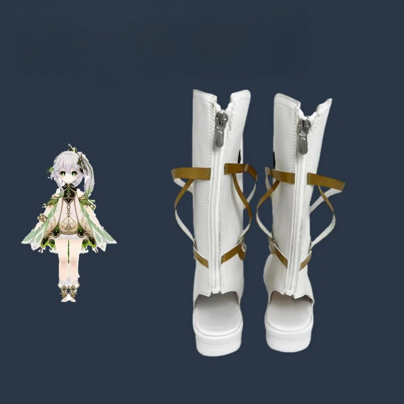 Обувь для косплея нахида GenshinImpact аниме китайский стиль Хэллоуин женщин реквизит