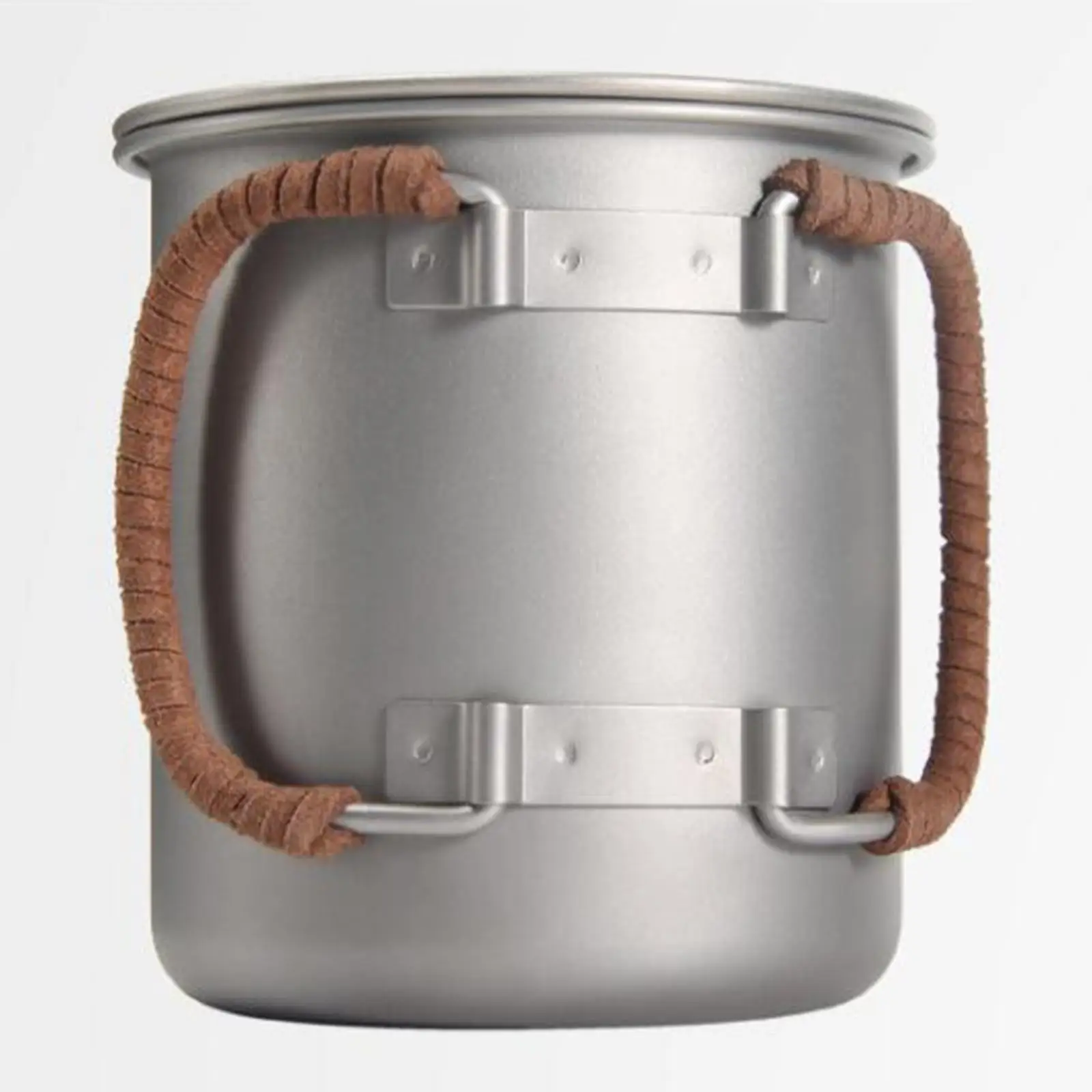 

Titanium Cup Metal Folding Handle Coffee Milk Mug for Reisen im Freien