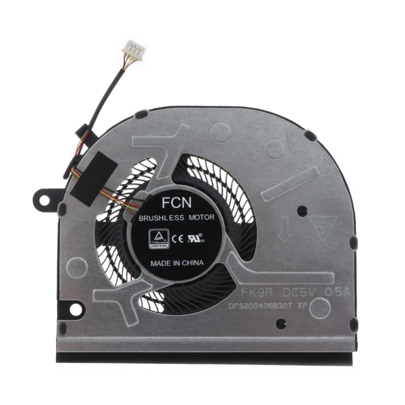 

Высокоскоростной кулер для ЦП, вентилятор охлаждения для Yangtian V130-14IGM Zhaoyang K43c-80 81HX, вентилятор охлаждения для ноутбука