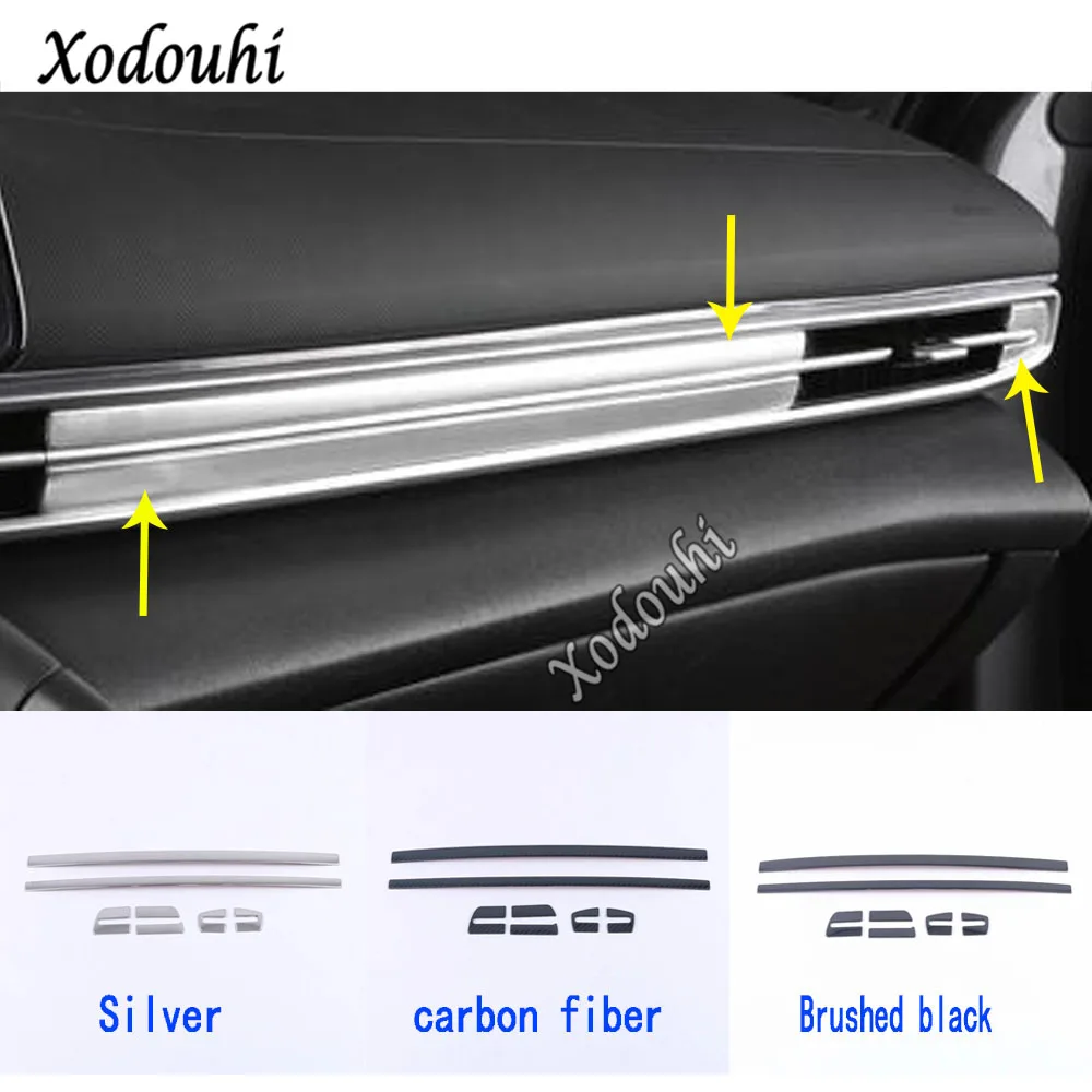 

6 шт., крышка для автомобильной консоли Hyundai Elantra Avante 2021 2022