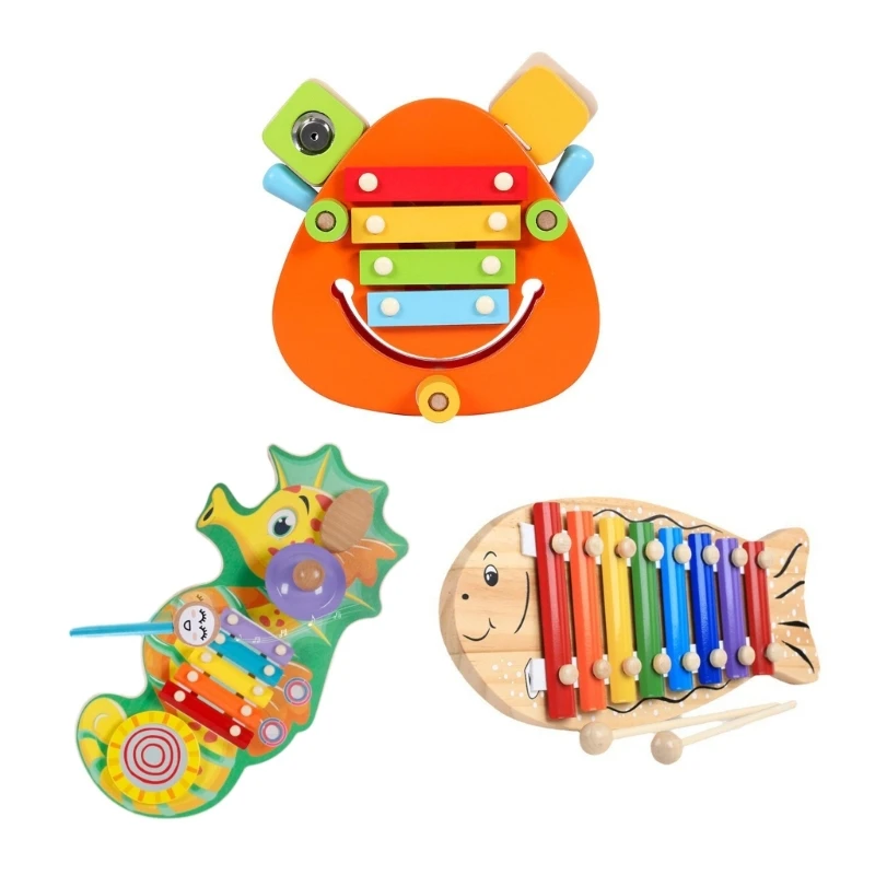 

Baby Music Instrument Toy Glockenspiel Perfectly Tuned Instrument Gift for Toddlers Musical Funny Toy Wooden Xylophone