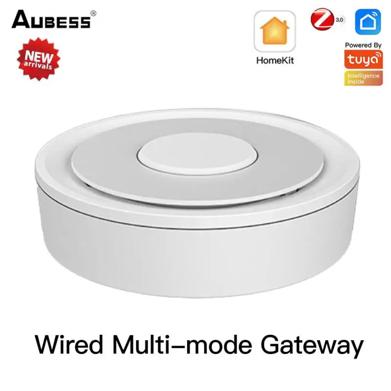 

Сетевой концентратор ZigBee для умного шлюза, проводной концентратор Zigbee 3,0, работает с приложением Tuya Smart, Голосовое управление через Alexa Google ...