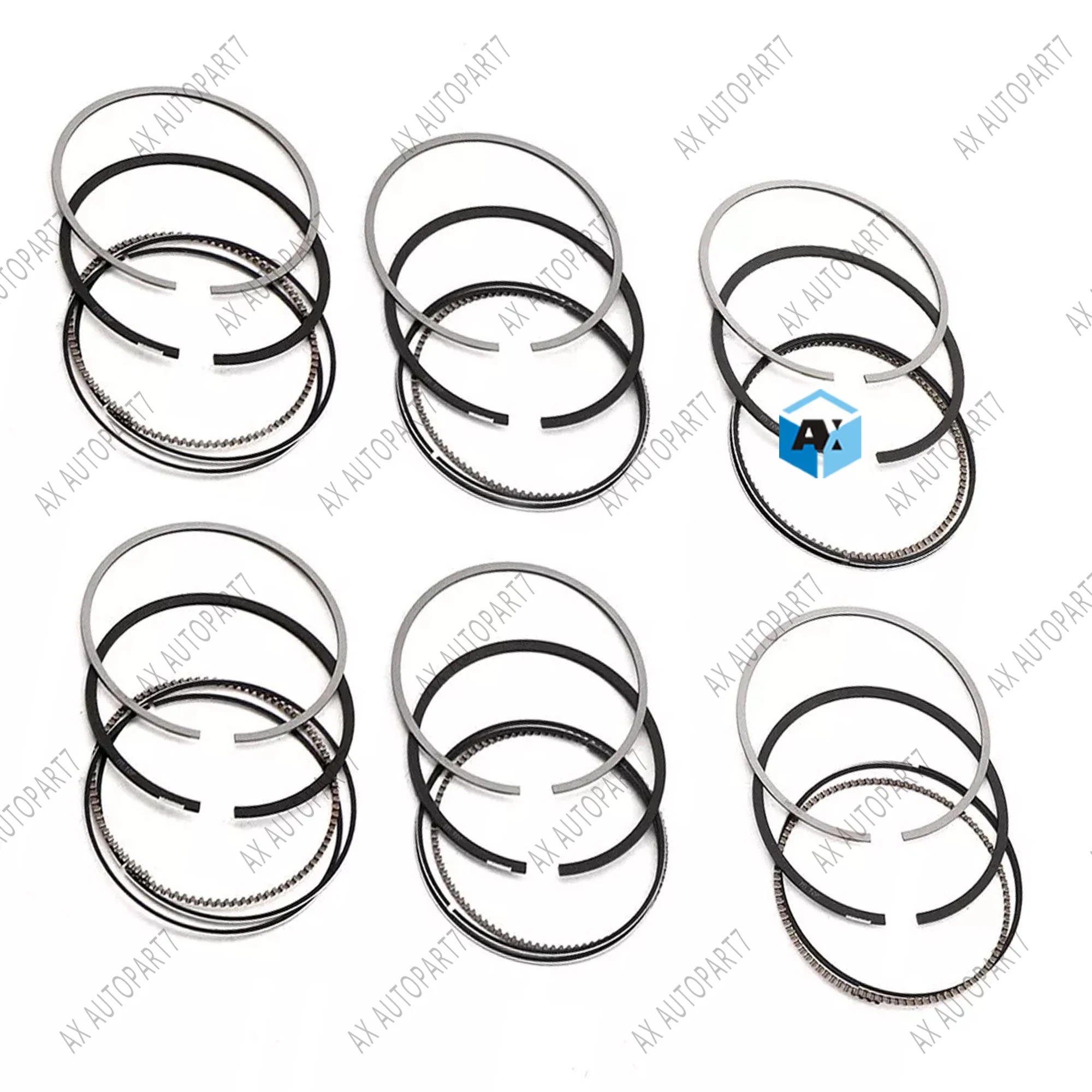 Фото 2025 Новый набор из 6 поршневых колец AoXuanPei Φ84 мм STD для BMW 330d 335d 530d X3 X5 X6 E60 E61 E63 E65 E66 E70 E71 E83 E90 E92 №4