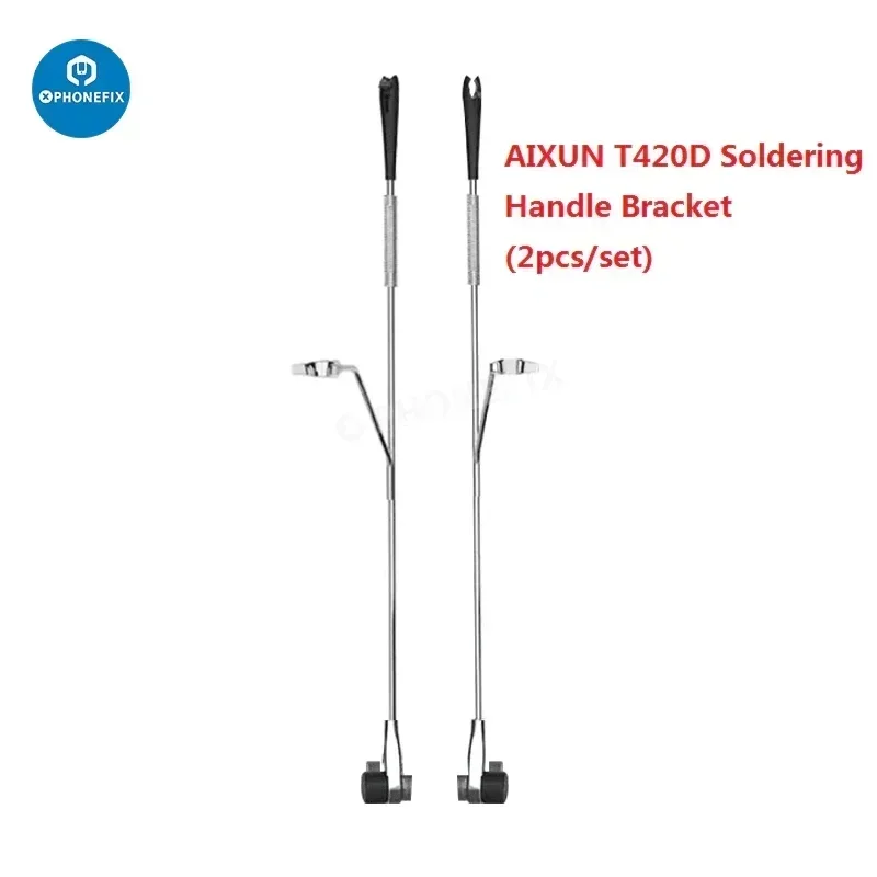 Фото AIXUN T420D аксессуары для паяльной станции, сменные инструменты T245 T210 T115, сварочная ручка, жало для паяльника, кронштейн, сиденье для сна №5