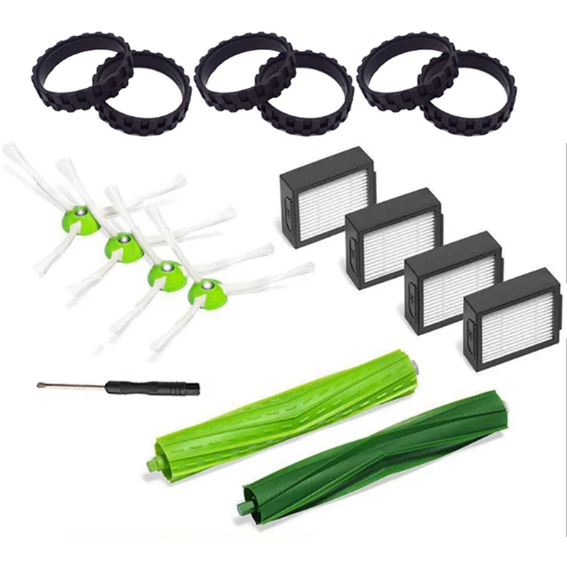 

Сменный фильтр для основной боковой щетки для пылесоса Irobot Roomba I7 + I6 + I8 I3 +/Plus E5 E6 E7