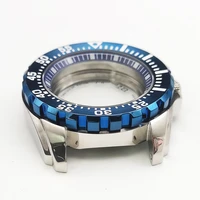 watch case 44mm tuna mens mechanical watch conversion accessories nh3536 movement sapphire glass watch mod nh35 dial