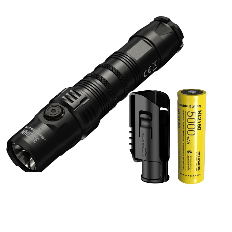 Купить Перезаряжаемый светодиодный фонарик NITECORE MH12SE, 1800 лм, USB-C, максимальное время работы, 1500 ч, портативный трош с батареей 5000 мАч Продажа Перезаряжаемый светодиодный фонарик NITECORE MH12SE, 1800 лм, USB-C, максимальное время работы, 1500 ч, портативный трош с батареей 5000 мАч