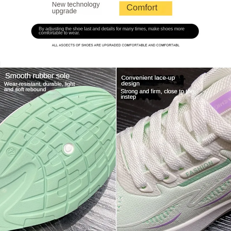 Breathable Sneakers Shoes For Women2023 Summer Platform Shoe New Korean Version Casual Running Sneaker Zapatos Mujer Zapatillas