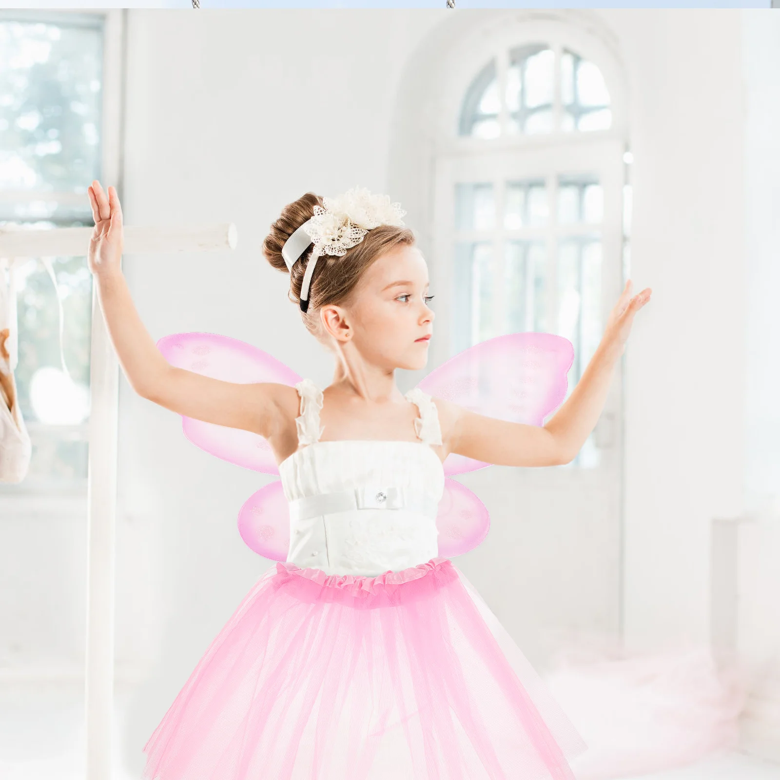 

2Pcs Butterflies Wing Fairy Wing Fairy Cosplay Costume Prop Accessory for Girls