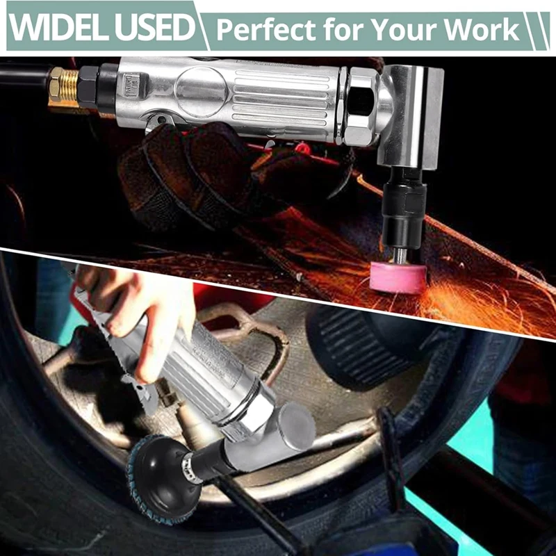 Угловая воздушная шлифовальная машина сверхмощная 90 градусов 20 000 об/мин сжатая