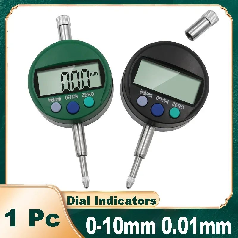 Цифровой циферблатный индикатор 0-10 мм дюймовое/метрическое преобразование