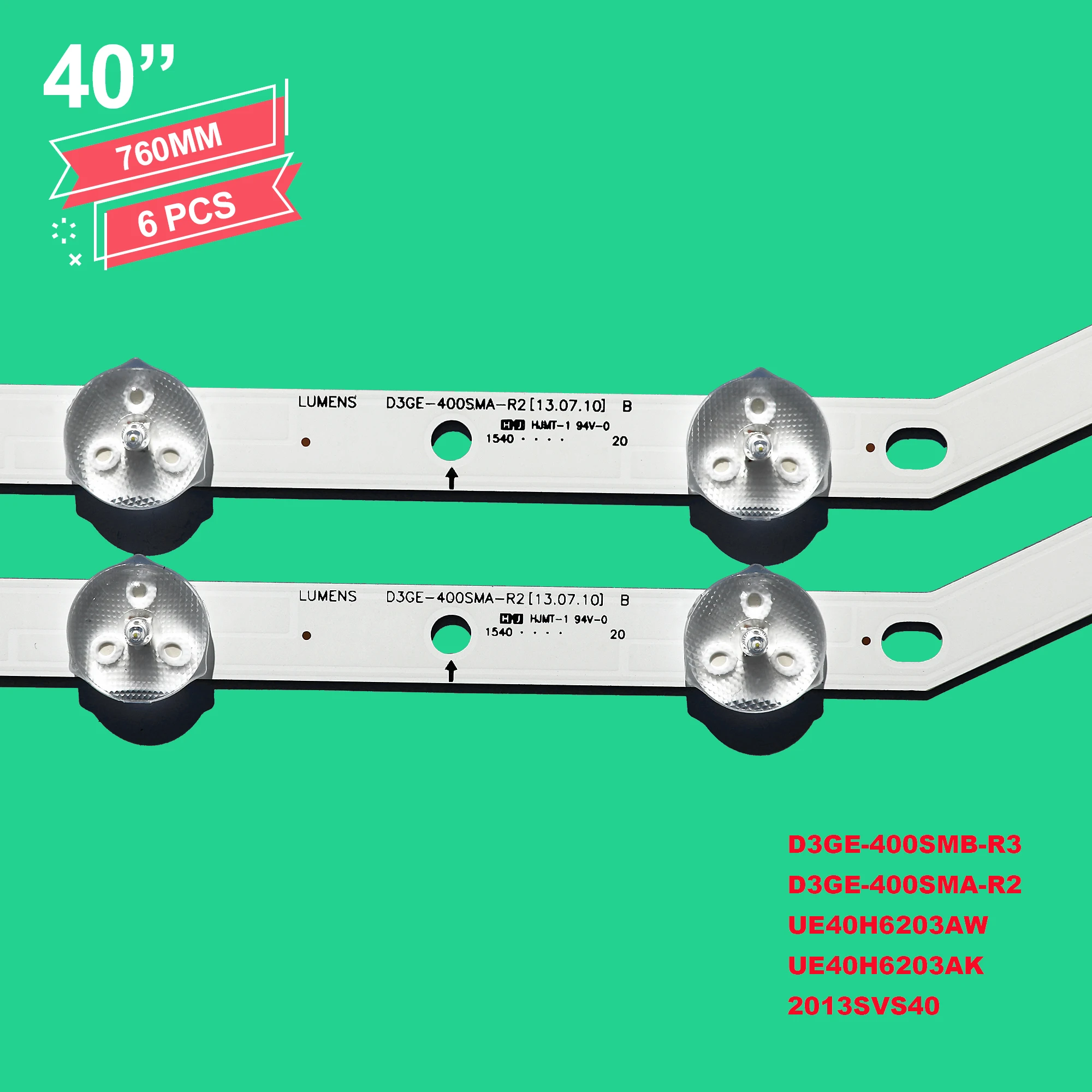 Новая светодиодная лента для подсветки телевизора Samsung 40 дюймов 2013SVS40 UE40H6203AW