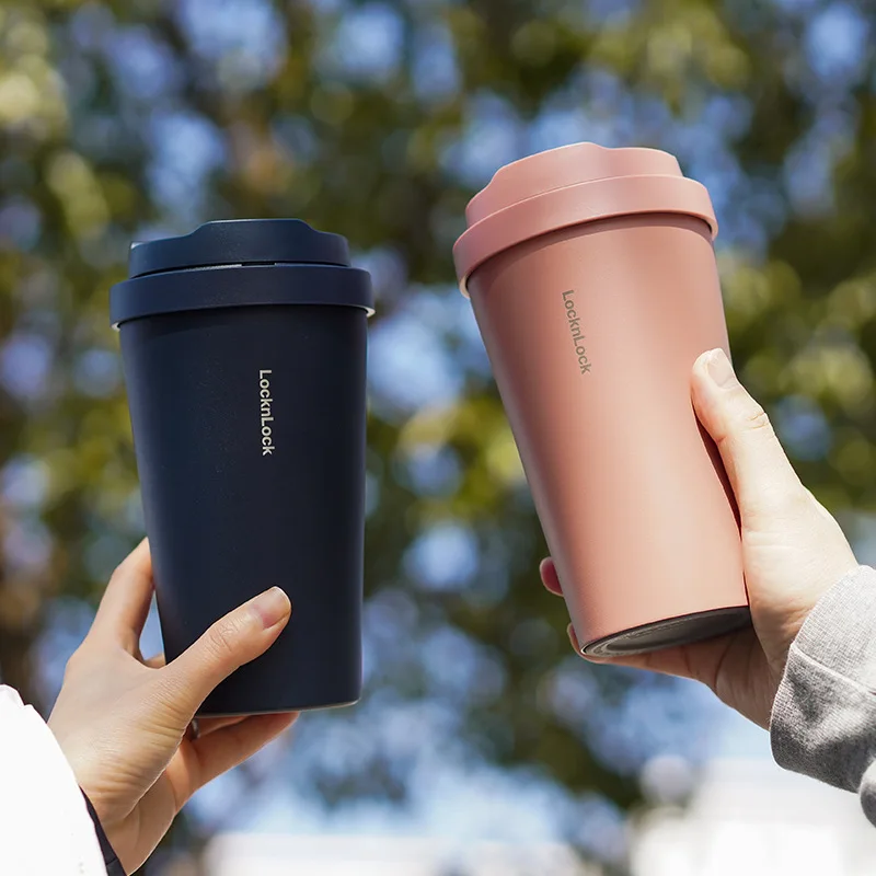 

400ML/550ML Thermos Cup Office Car Large Capacity Coffee Cup 316 Stainless Steel Gift Cup