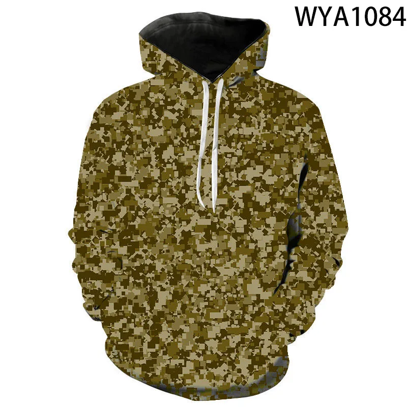 

Camouflage Hoodies Sweatshirt 3D Printed Men Women Children Fashion Boy Girl Kids Pullover Hooded Streetwear Casual Jacket Tops