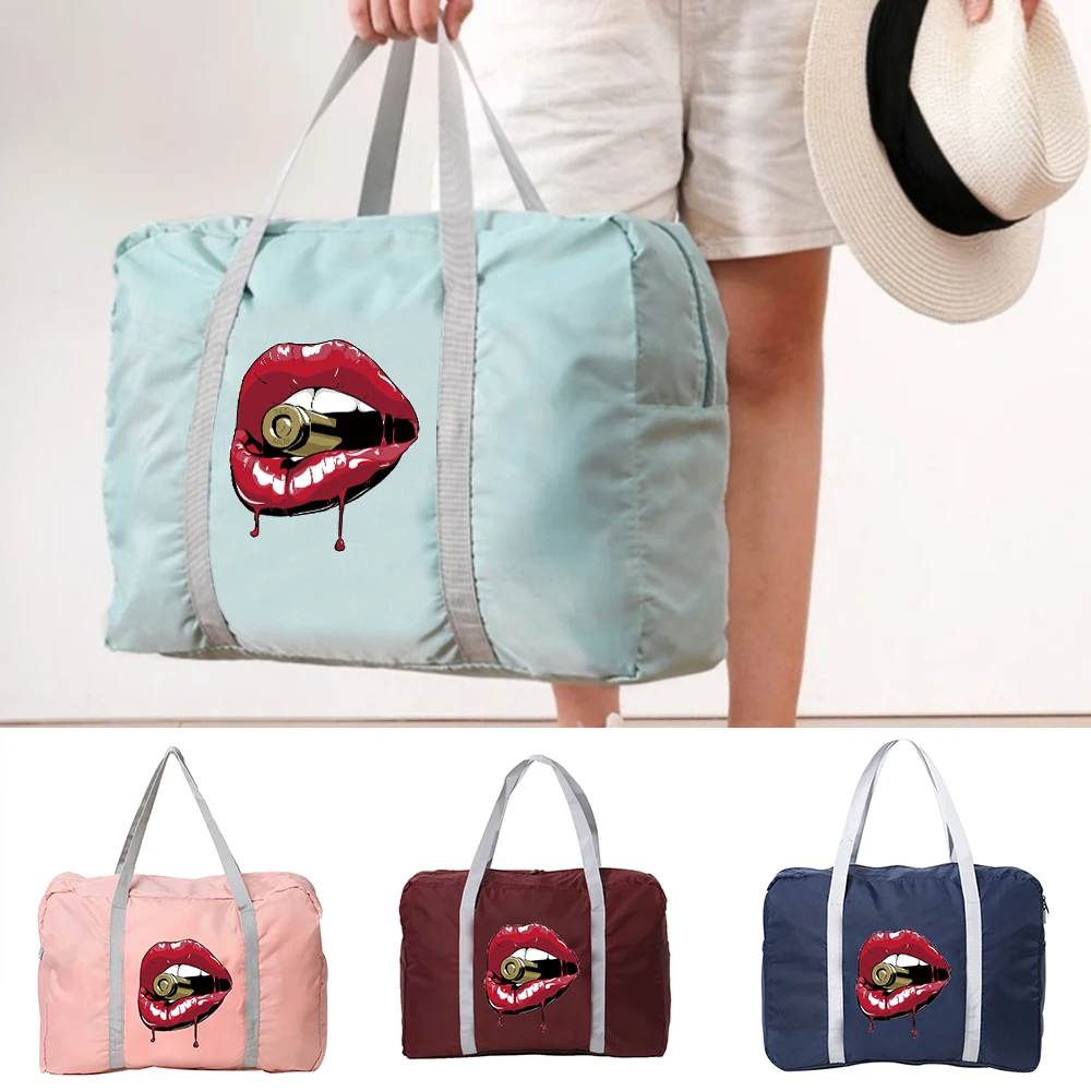 

Foldable Travel Bags Waterproof Luggage Tote Handbag Travel Duffle Bag Gym Yoga Storage Shoulder Bag for Women Duffle Bag