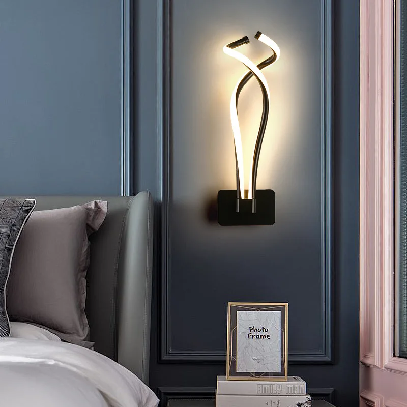 

Creative Bedside Wall Light Modern Minimalist Living Room Room Lighting Corridor Staircase Hotel Tea Seat LED Light