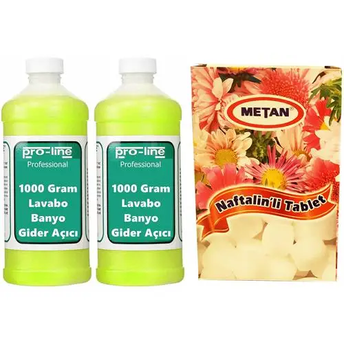 

TRANSFORMACION Plus Proline 2 PCS Basin WC Goes Opener 40 PCS Naphthalene HEDİYELİ