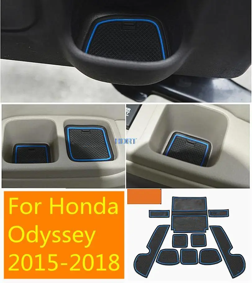 Резиновый коврик для Honda Odyssey 2015 2016 2017 2018 внутренний Противоскользящий подушка