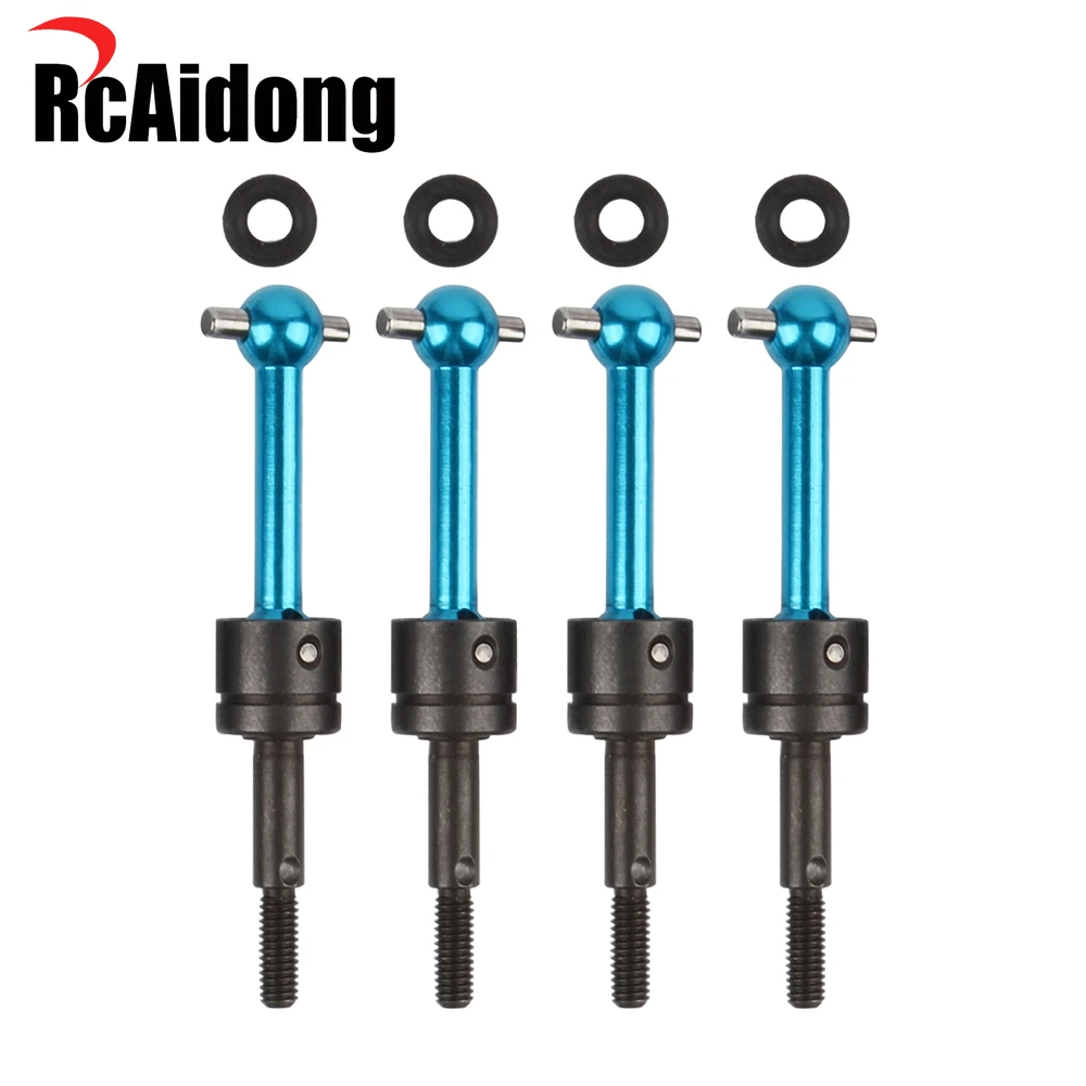 

RcAidong Aluminum Assembly Universal Drive Shaft CVD for Tamiya TT-02 TT-01 TA04 53792 1/10 RC Drift Racing Car Chassis Upgrades